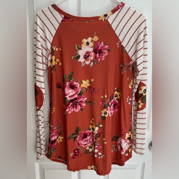 Floral  Long Sleeve Top, Women’s Size Small NWOT - Picture 3 of 5